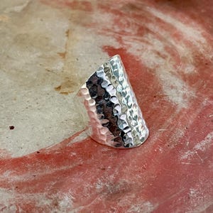 Hammered Ring, Handmade Ring, Dainty Ring, Statement Ring, 925 Silver Ring, Women Ring, Silver Ring, Sterling Ring, Boho Ring,Gift For Women