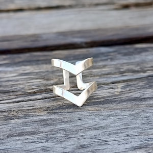 Solid 925 Silver Ring, Silver Ring, Handmade Ring, Adjustable Ring, Statement Ring, Bohemian Ring, Dainty Ring, Women Ring, Gift For Women