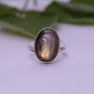 Labradorite Ring, 925 Silver Ring, Gemstone Ring, Handmade Ring, Beautiful Ring, Women Ring, Natural Labradorite, Boho Ring, Gift For Her
