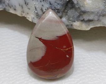 Noreena Jasper - High Quality Noreena Jasper Gemstone -Size:-33x22x7 mm (40)CT- Flat Back Noreena Jasper Cabochon Noreena Jasper Crystal Cab