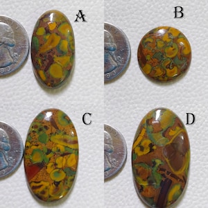 Mind Blowing A One Quality 100% Natural Fruit Jasper OVAL Shape Cabochon Loose Gemstone For Making Jewelry