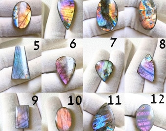 Super Quality Purple Flash Labradorite 100% Natural Purple Labradorite Cabochon-Loose Gemstone pendent for wire wrapped and jewelry making