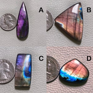 AAA + Multi lila Feuer Labradorit Cabochon lose Edelstein-Mix-Form & Größe zu sehr günstigen Preis für die Herstellung von Schmuck.!!