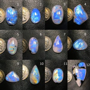 Rainbow Moonstone | Moonstone | White Rainbow | Moonstone Lot | AAA+ Moonstone | Mix Shape & Size | Wholesale Lot | Moonstone Making Jewelry