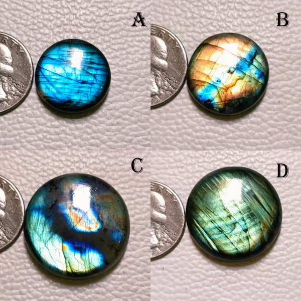 Best-selling Labradorite cabochon round shape, Natural Labradorite rounds, Multi Mystical Labradorite cabochon, Handcrafted Labradorite cabs