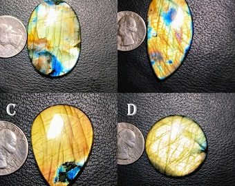 Splendida pietra preziosa di labradorite blu, pietra di labradorite, pietra preziosa multipla di labradorite, pietra sciolta di forma mista, lotto di labradorite.