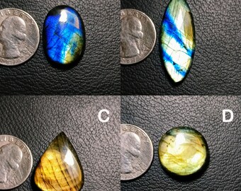 Splendida pietra preziosa di labradorite blu, pietra di labradorite, pietra preziosa multipla di labradorite, pietra sciolta di forma mista, lotto di labradorite.