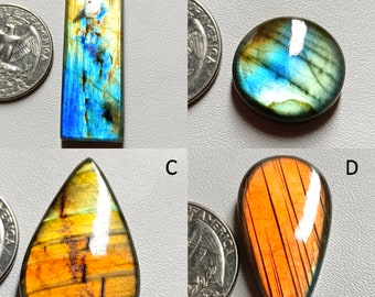 Genuine Multi Flashy Labradorite Loose Gemstone, Labradorite Lot, Natural Labradorite, Polished Labradorite, Making Wire Wrapping Jewelry.