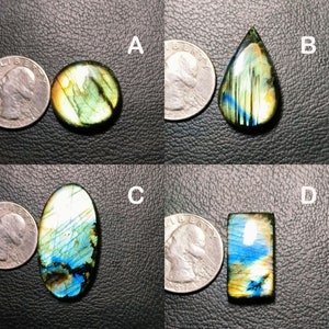 BEAUTIFUL~~Wholesale Lot AAA+ Blue and Green Both Fire Labradorite Cabochon Loose Gemstone For Jewelry Making Gemstone Mix Shape