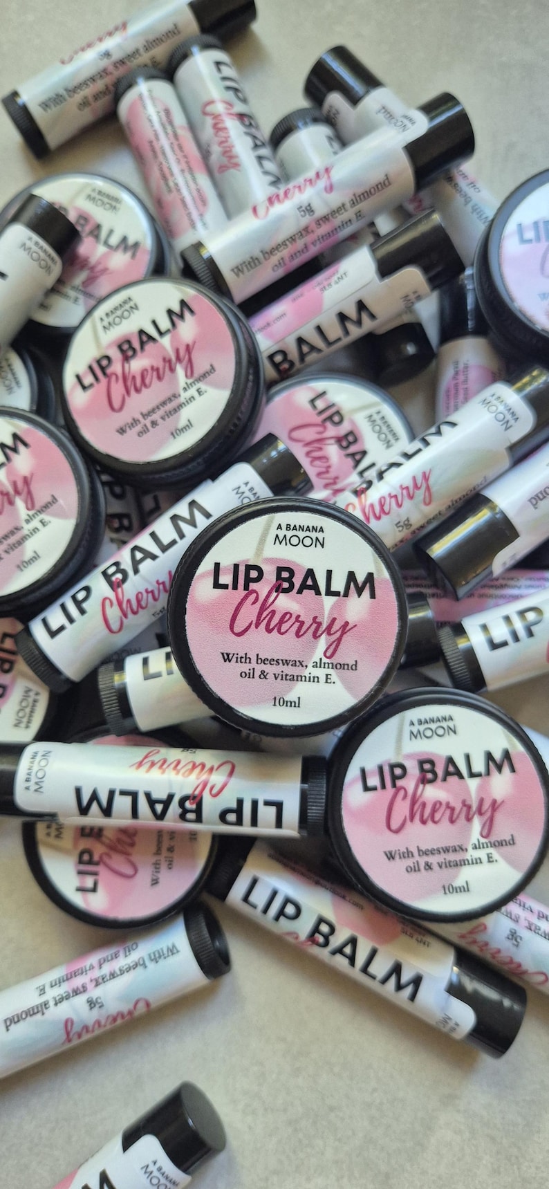 Beeswax Lip Balm, Shea Butter, Cocoa Butter Lip Balm, Natural Lip Balm, Flavoured Lip Balm, Organic Chapstick, Dry Lips, Chapped Lips image 2