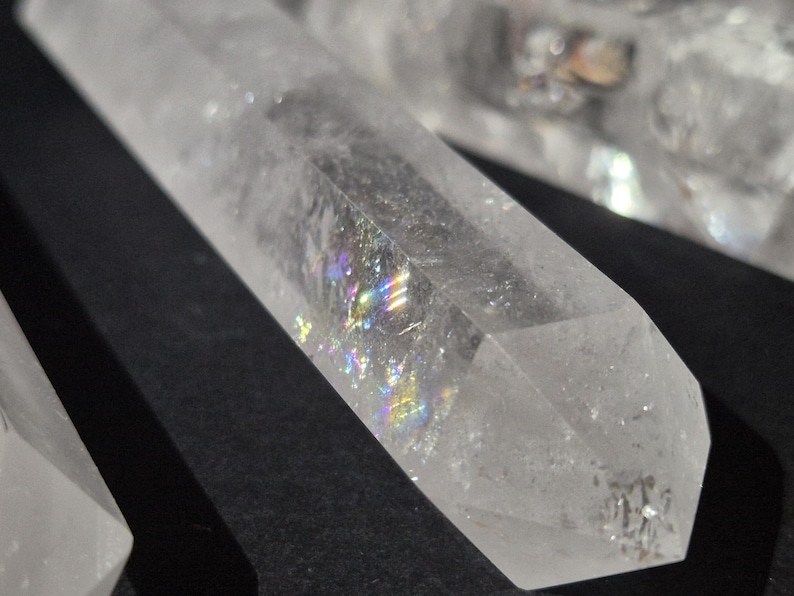 quartz wands double termination