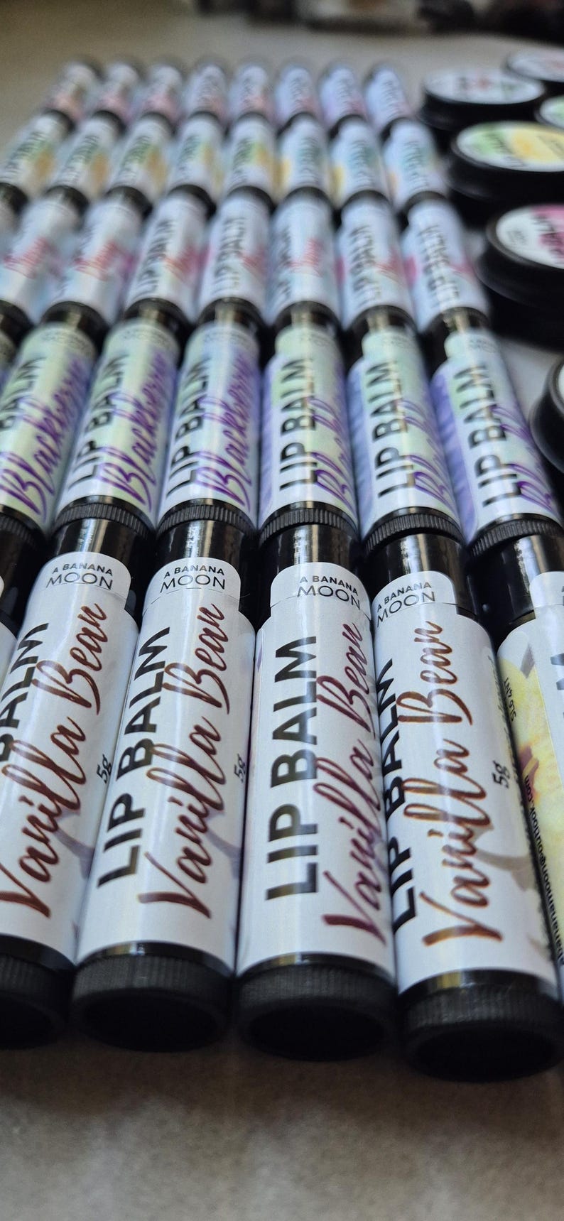 Beeswax Lip Balm, Shea Butter, Cocoa Butter Lip Balm, Natural Lip Balm, Flavoured Lip Balm, Organic Chapstick, Dry Lips, Chapped Lips image 4