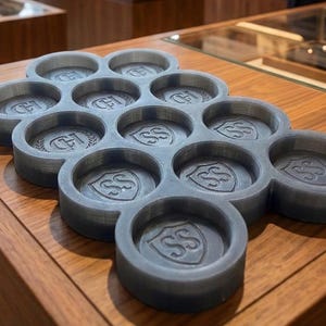 Chocoladevorm - gepersonaliseerd rond - aangepaste siliconen bak voor snoep, cake, zeep, hars en cadeaus