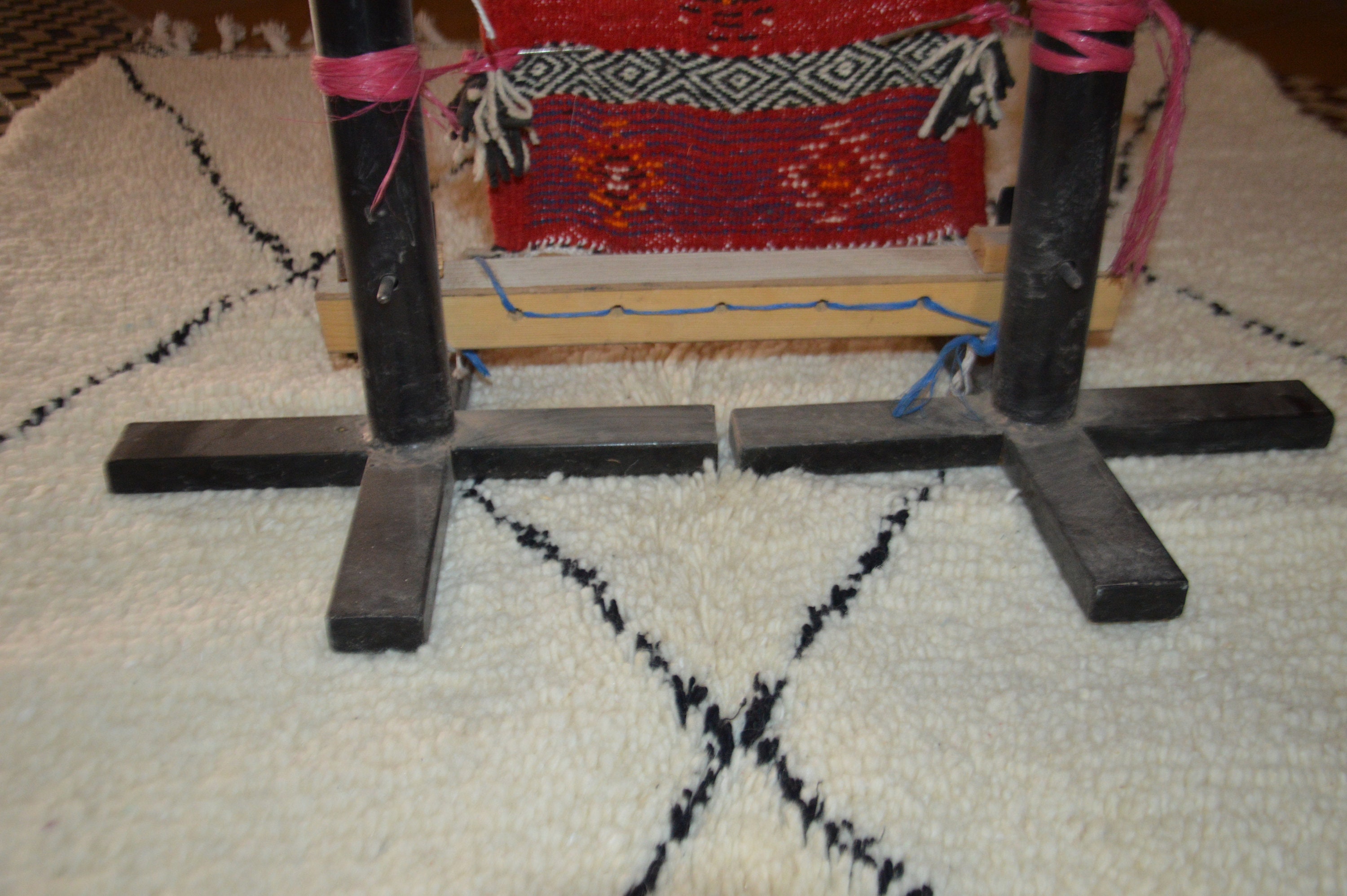 Hand Crafted Miniature Rugs Moroccan Rug-inspired Miniature Model Handcrafted Cultural Decor ...