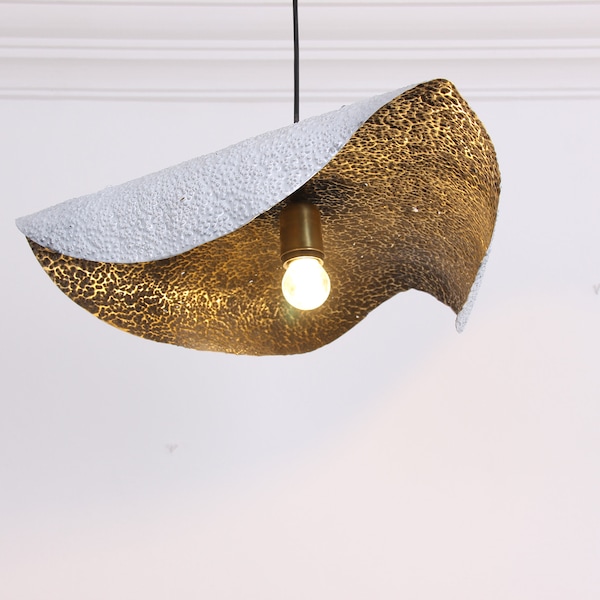 pendant light,morocco pendant light,Minimalist Brass Pendant Light, Modern Lotus Leaf Pendant lamp for Living Room & Bedroom