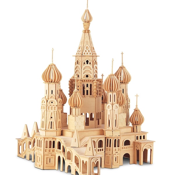 Laser Cut file building St. Petersburg Church svg file