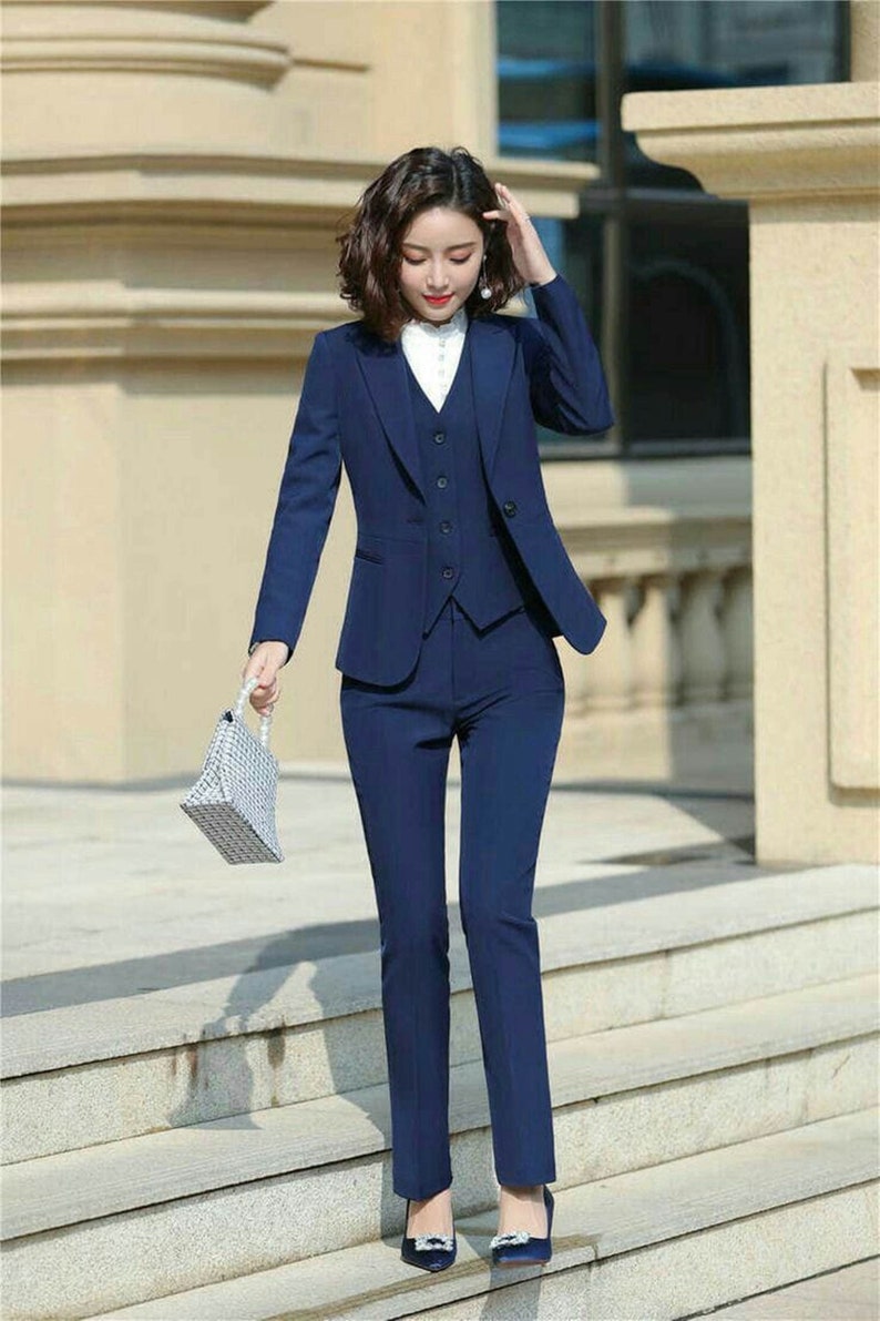 Women Three Piece Suit for Office and Party /women's Suit Etsy