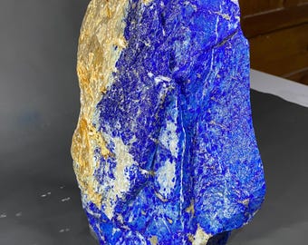 Groot ruw lapis lazuli-blok, beeldhouwsteen (7,6 kg)