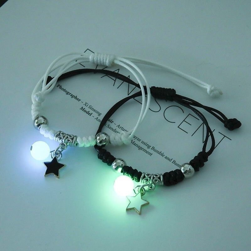 20pcs Random Color Glow In The Dark Bracelet