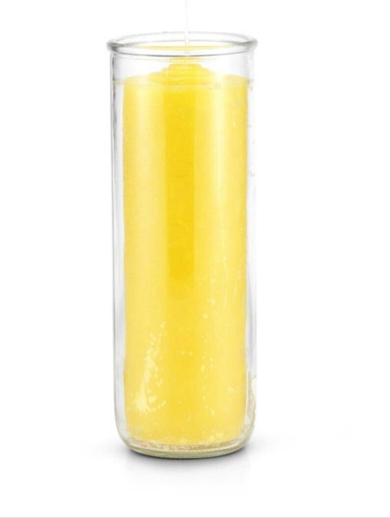 Yellow Oshun Pull Out Candle Etsy