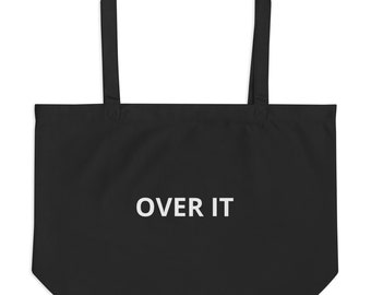 OVER IT Large organic tote bag
