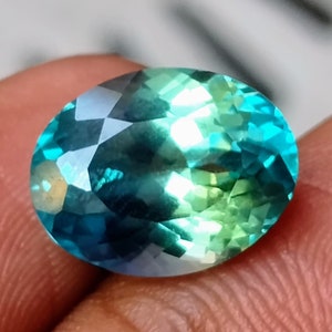 6 Ct Certified Extremely Rare AAA+ Natural Grandidierite Greenish Montana Oval Shape Beautiful Cut Loose Grandidierite Gemstone For Jewelry