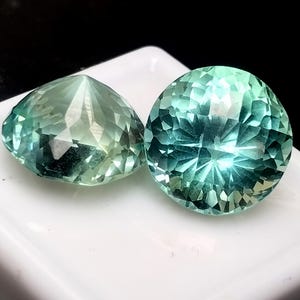 Anillo de Grandidierita azul Montana natural, certificado y raro de 14 quilates, forma redonda, hermoso corte suelto, joyería de piedras preciosas de Grandidierita.