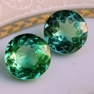 Grandidiérite naturelle certifiée extrêmement rare AAA, 16 carats, forme ronde verdâtre Montana, belle pierre précieuse de grandidiérite en vrac pour bijoux