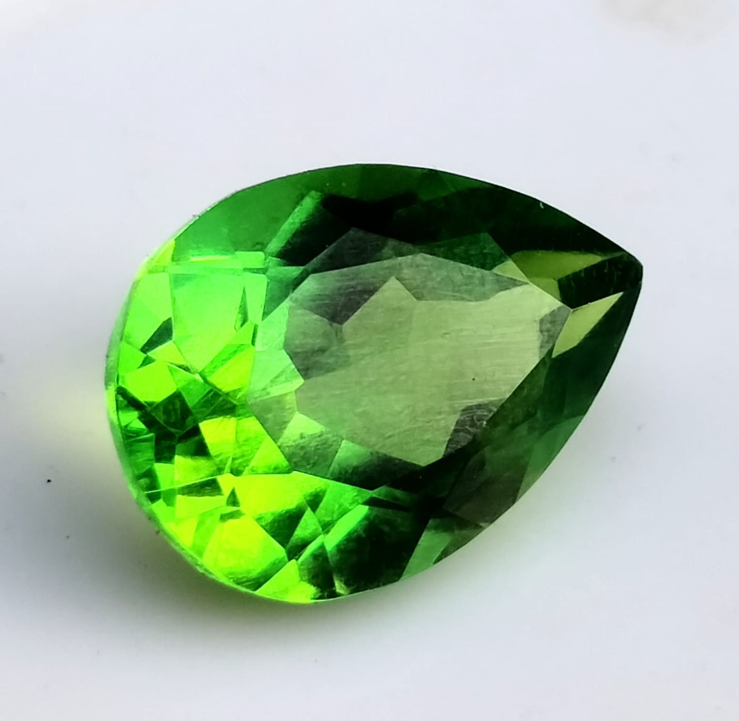 Dark green peridot sale