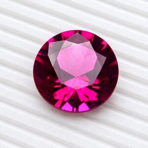 8 Ct Natural Ruby Brighter Pure, Vibrant Burma Pigeon Bloody Pinkish Red Ruby gift Mozambique finest Loose Ruby Round Shape Loose Gemstone