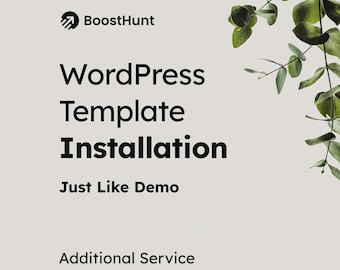 Complemento - Instalación de plantilla Elementor de WordPress