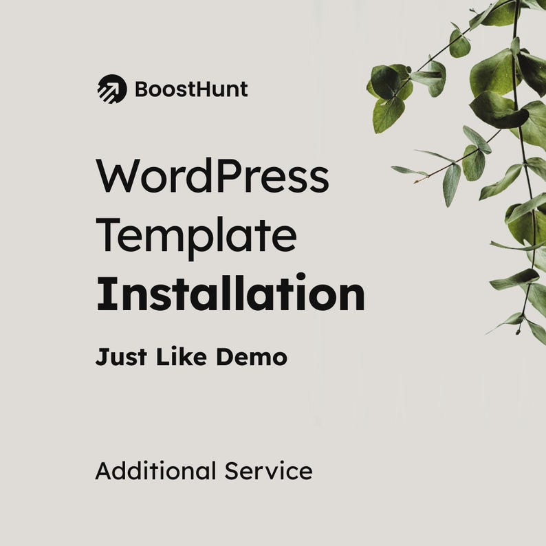 Add on - Wordpress Elementor Template Installation Bild 1