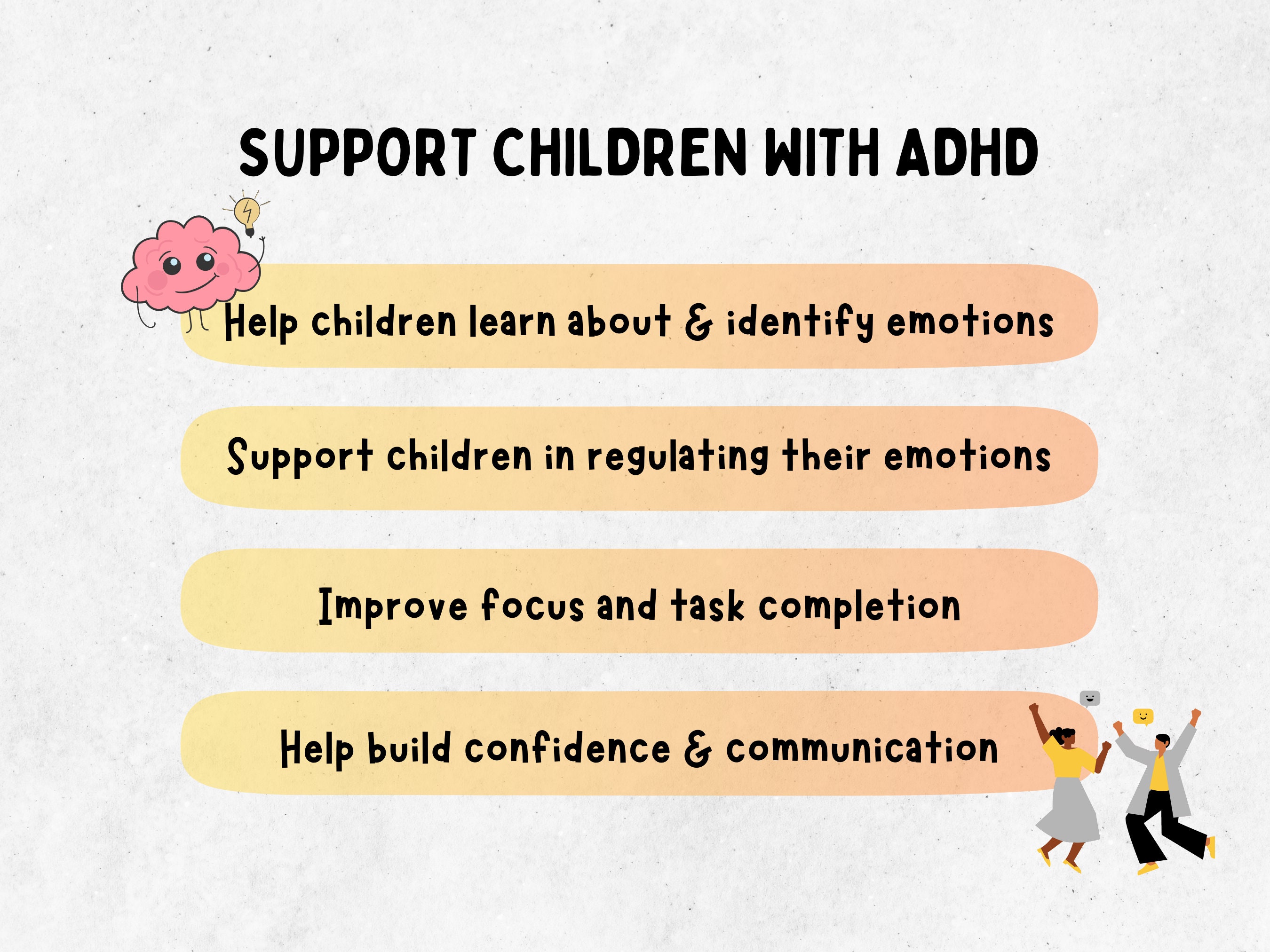ADHD Executive Functioning Wheel & Worksheets for Kids (PDF Digital ...