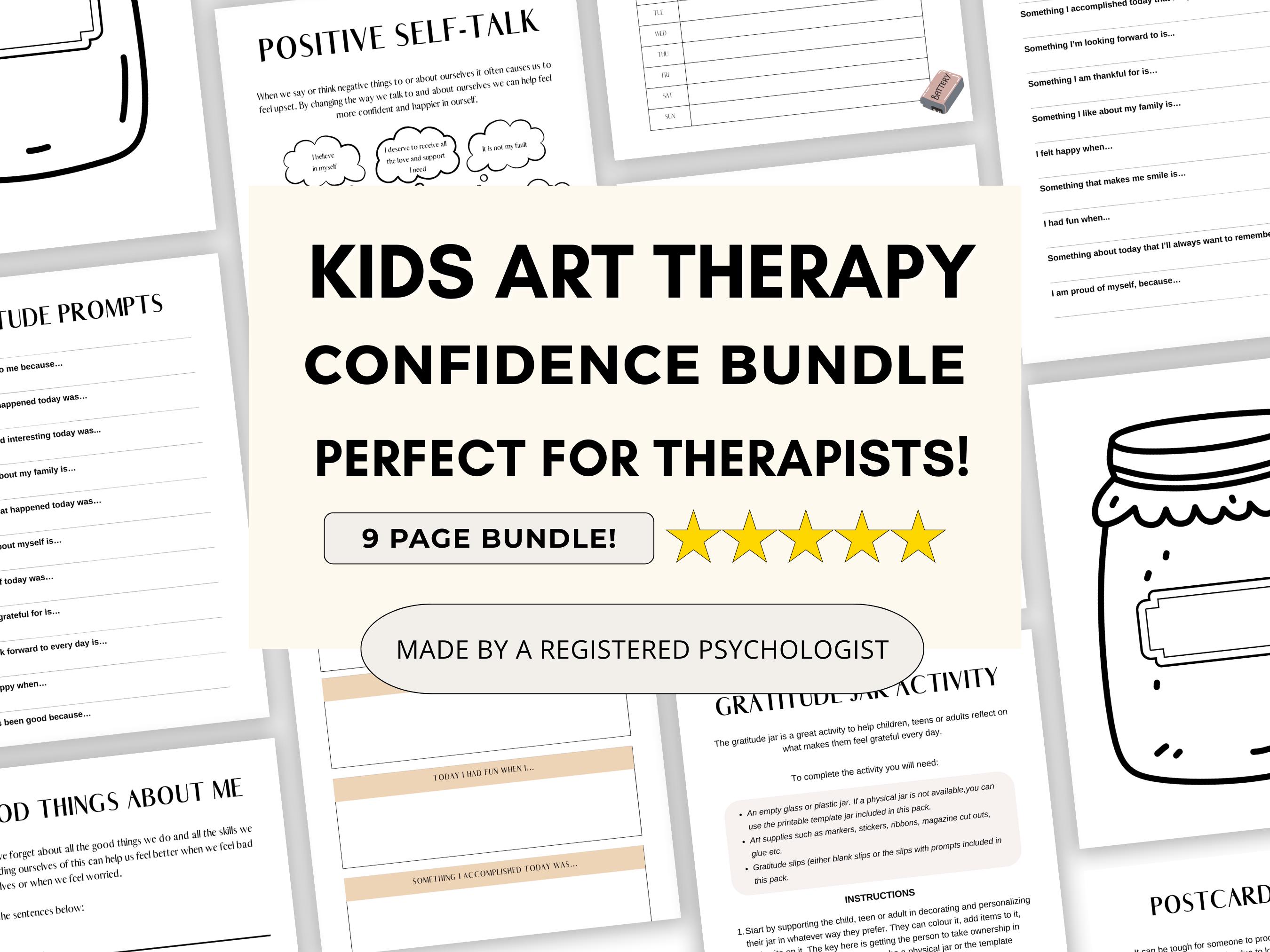 Building confidence and gratitude with art