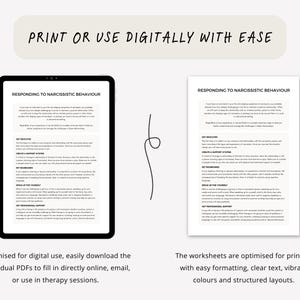 Narcissist Education Worksheets for Understanding Narcissism and Gaslighting in Relationships