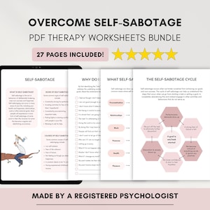 Self Sabotage Worksheets
