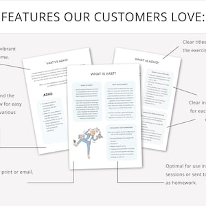 ADHD Worksheets Complete Bundle