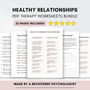 Relationship Worksheets for Couples: Exploring Values, Conflict Resolution and Managing Money