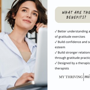 Gratitude Worksheets for Adults and Teens