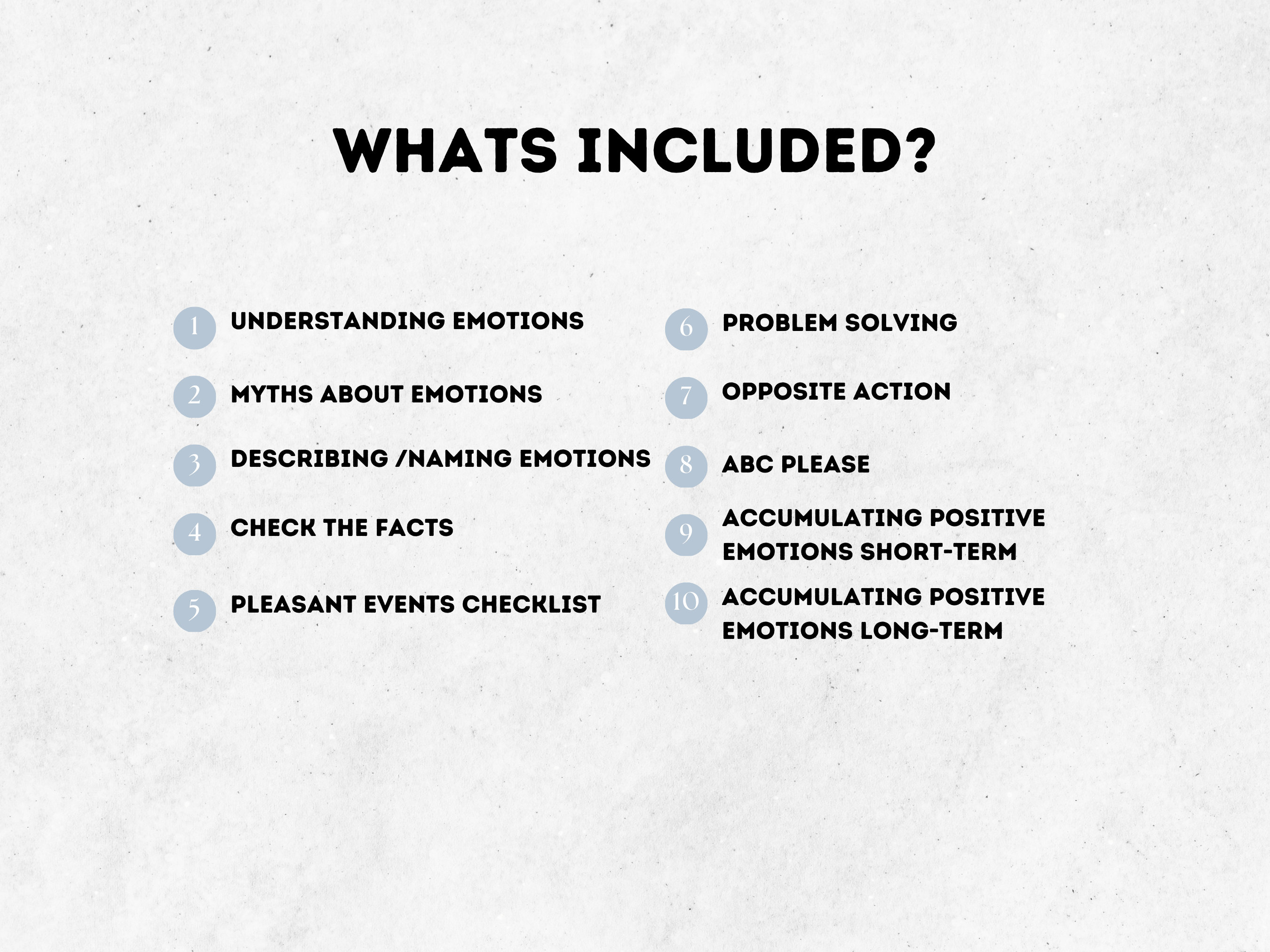 DBT Emotional Regulation Worksheets Bundle: Therapy Tools (PDF Digital ...