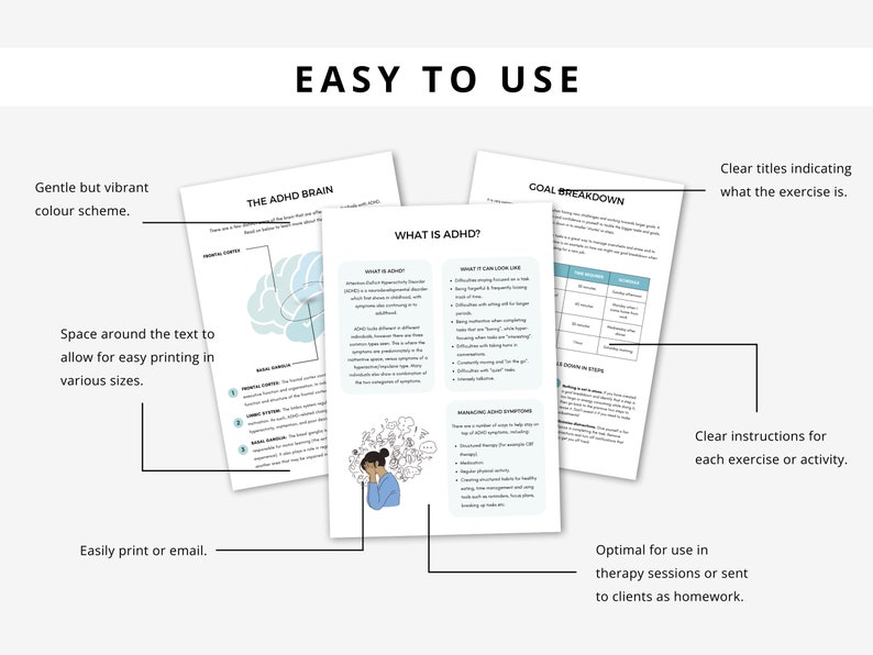 Ultimate CBT Worksheets Mega Bundle for Therapist