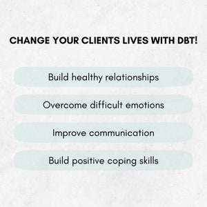 DBT Worksheets Bundle