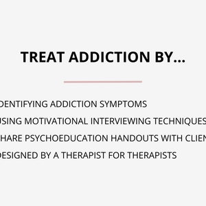 Addiction Recovery Education Bundle