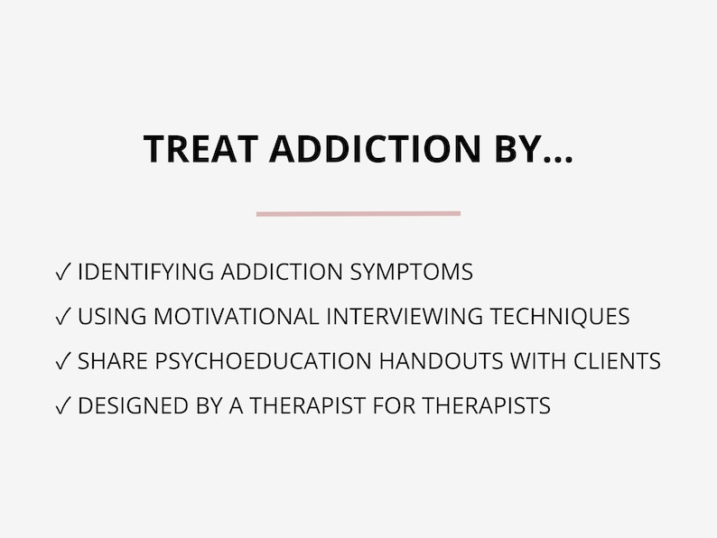 Addiction Recovery Education Bundle