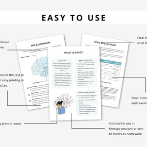 ADHD Worksheets Mega Bundle