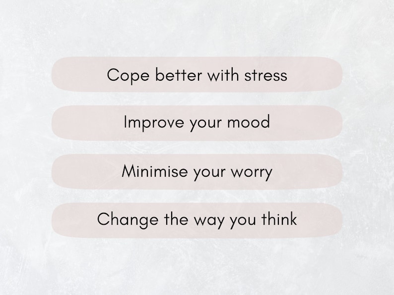 Anxiety Coping Skills Cards