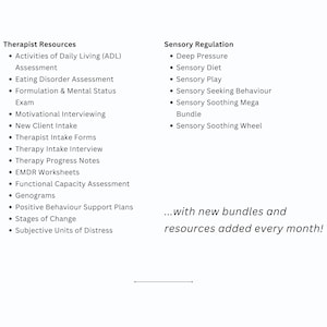 Mental Health Worksheets Whole Shop Bundle