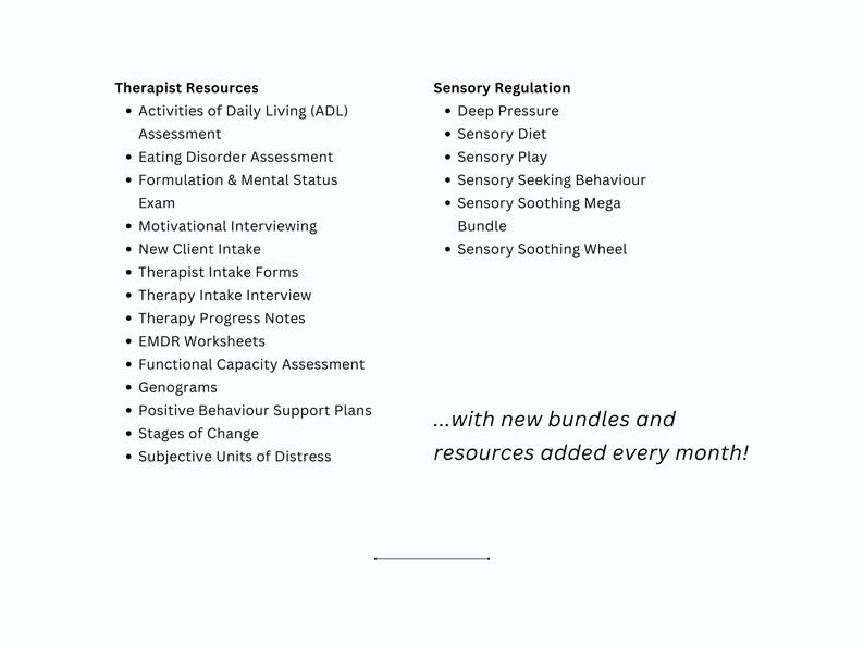 Mental Health Worksheets Whole Shop Bundle