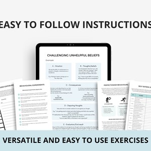 Perfectionism Worksheet Bundle
