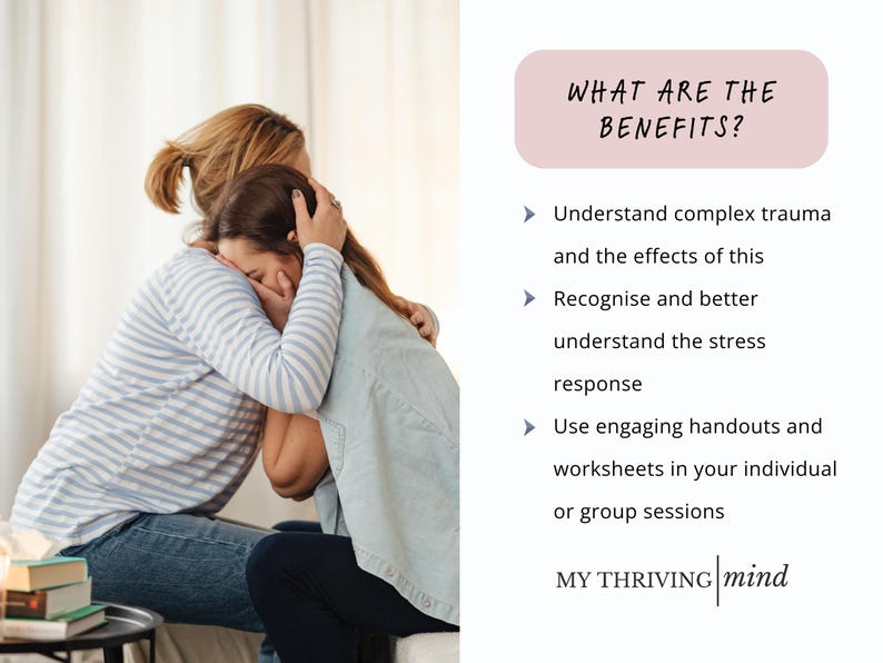 Complex Trauma Worksheets with Trauma Iceberg